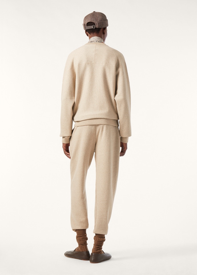 MIZORAM CREW NECK SWEATSHIRT COTTON FLEECE JASPE_FAQ6797_D15E_4