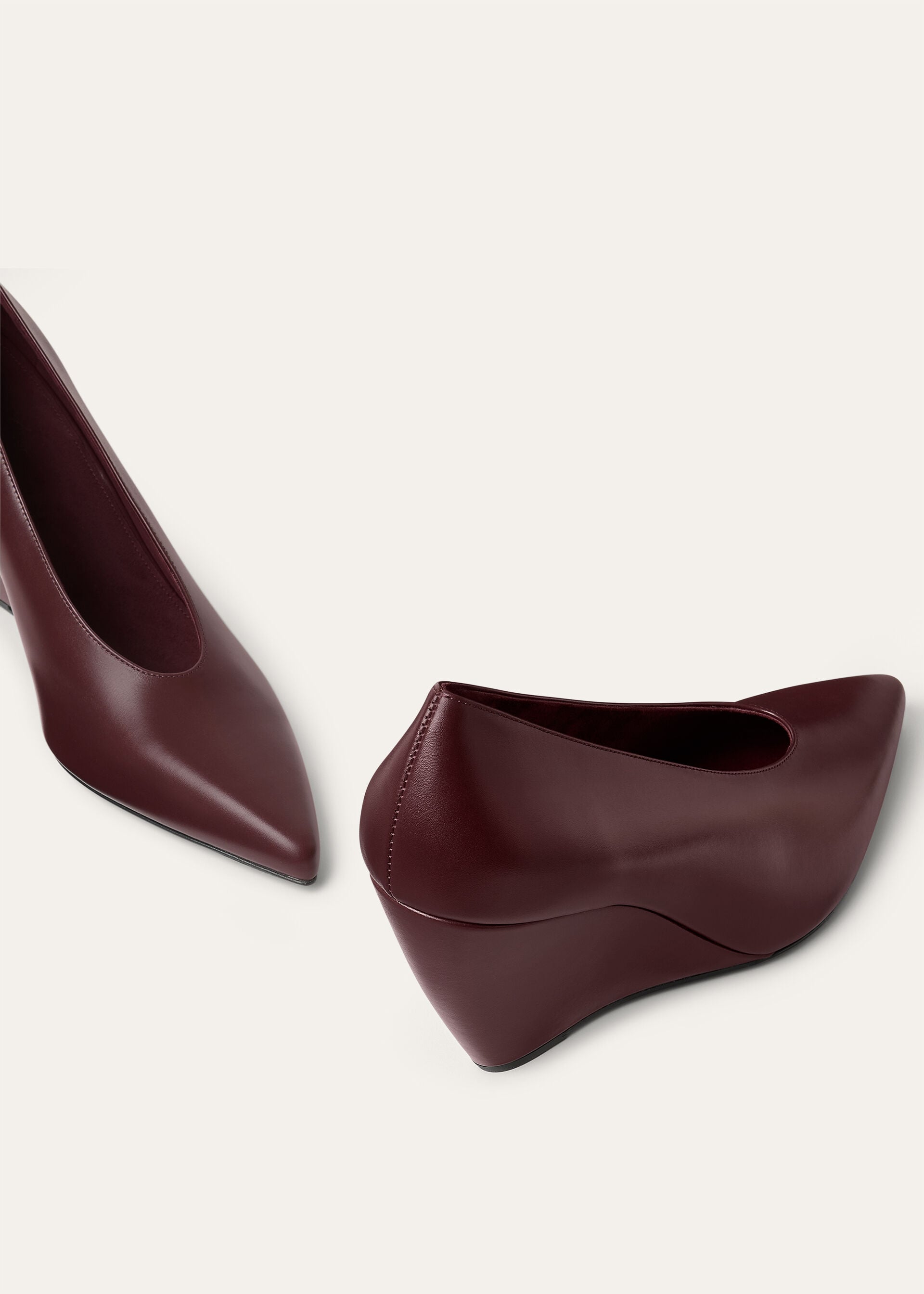 VIOLA HIGH WEDGE PUMP H80 LUXURY CALF