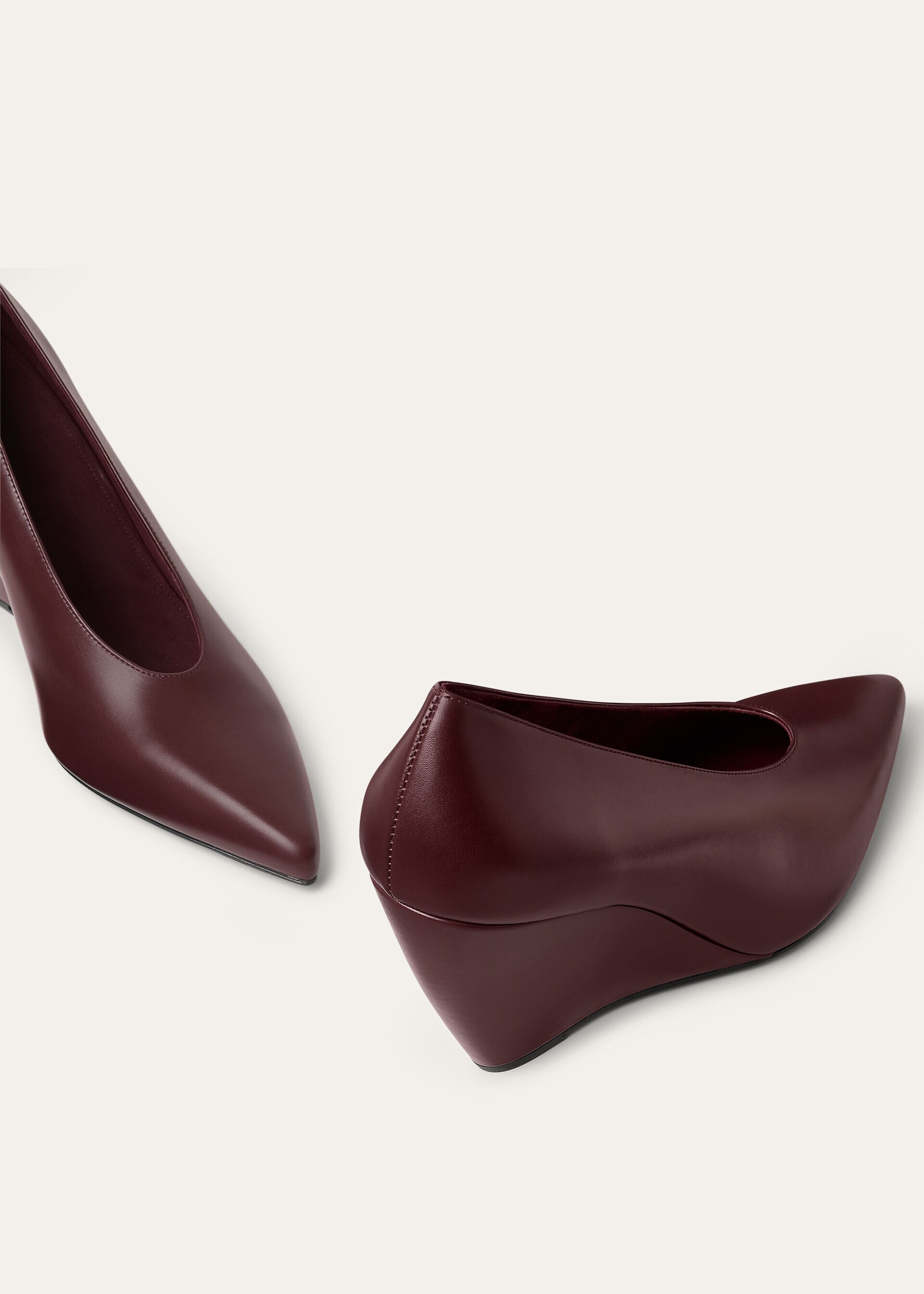 VIOLA HIGH WEDGE PUMP H80 LUXURY CALF AF