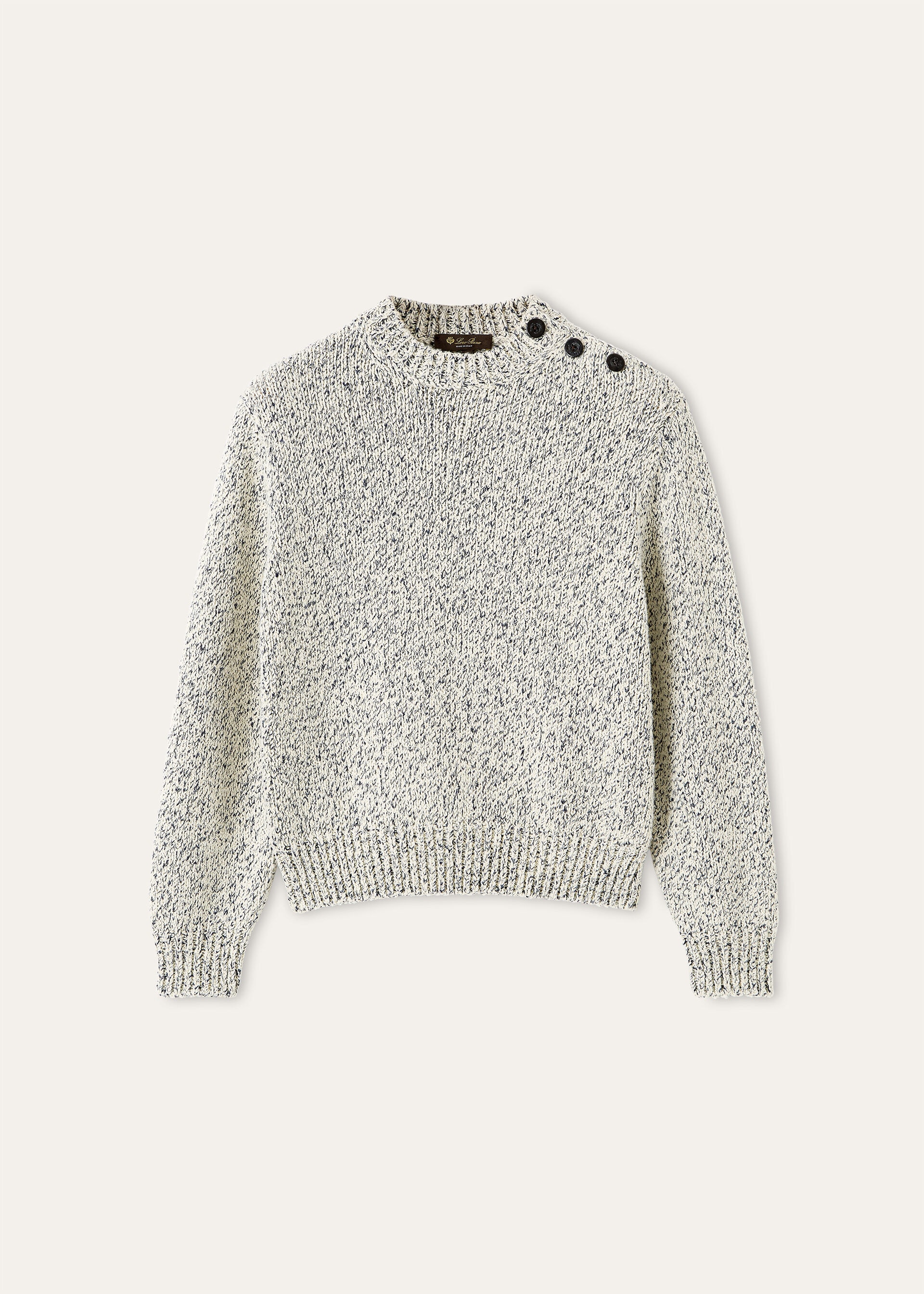 GOLETTA HALFNECK SWEATER COTTON GG 3