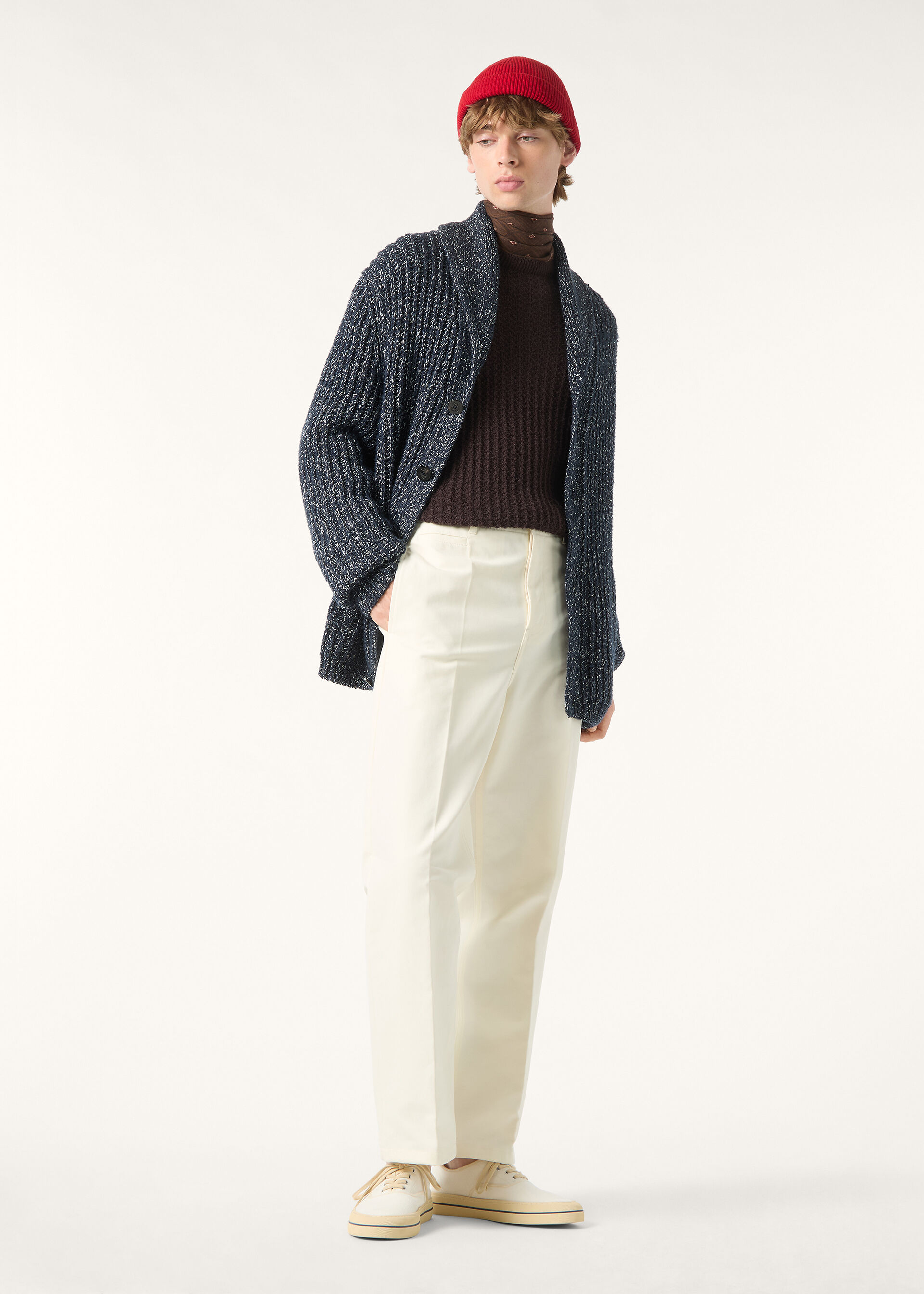 GOLETTA CARDIGAN SWEATER COTTON GG 3