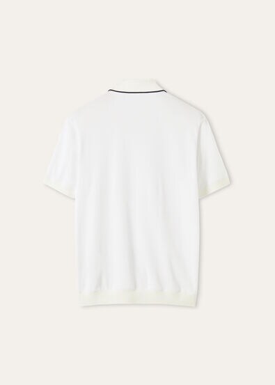 TREMEZZO POLO BUTTONLESS SEA ISLAND INTERLOCK