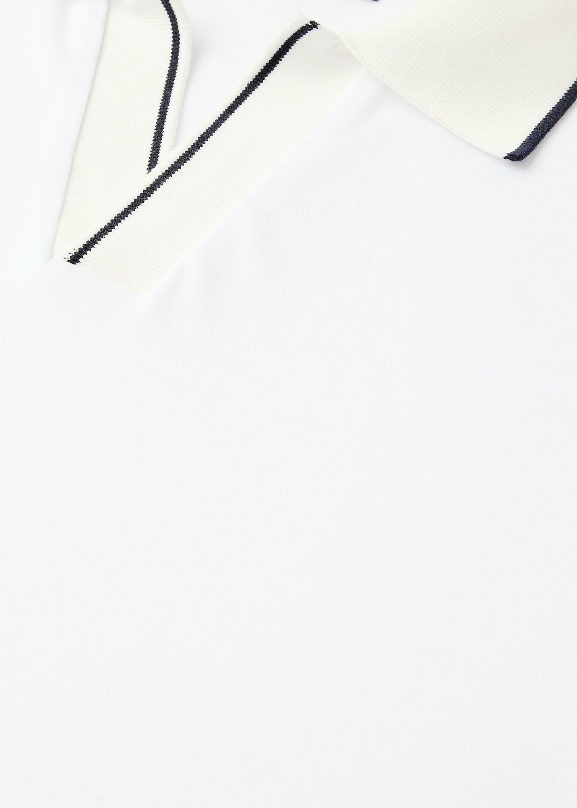 TREMEZZO POLO BUTTONLESS SEA ISLAND INTERLOCK