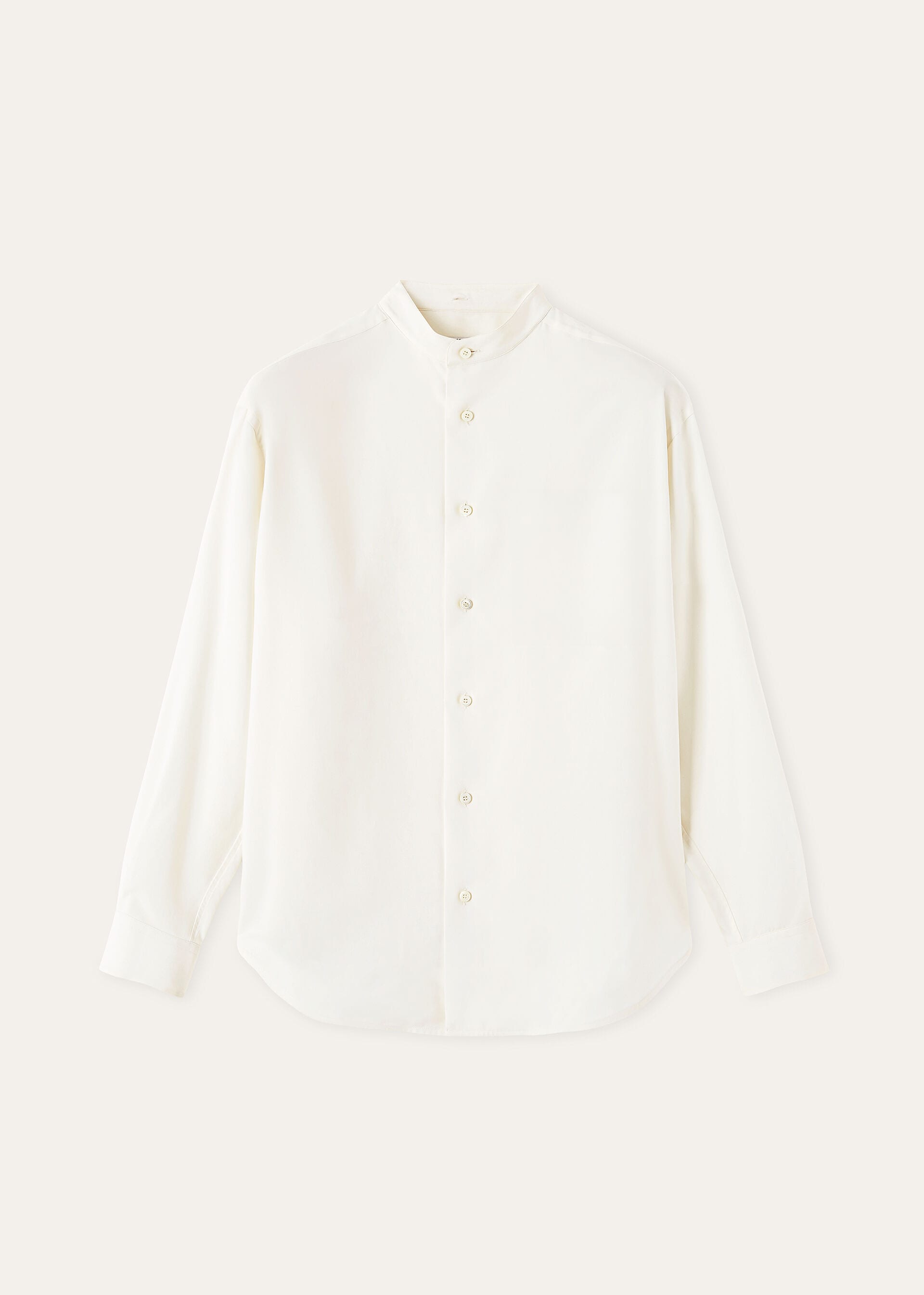 CLEMENT FOULARD SHIRT PORCELAIN SILK