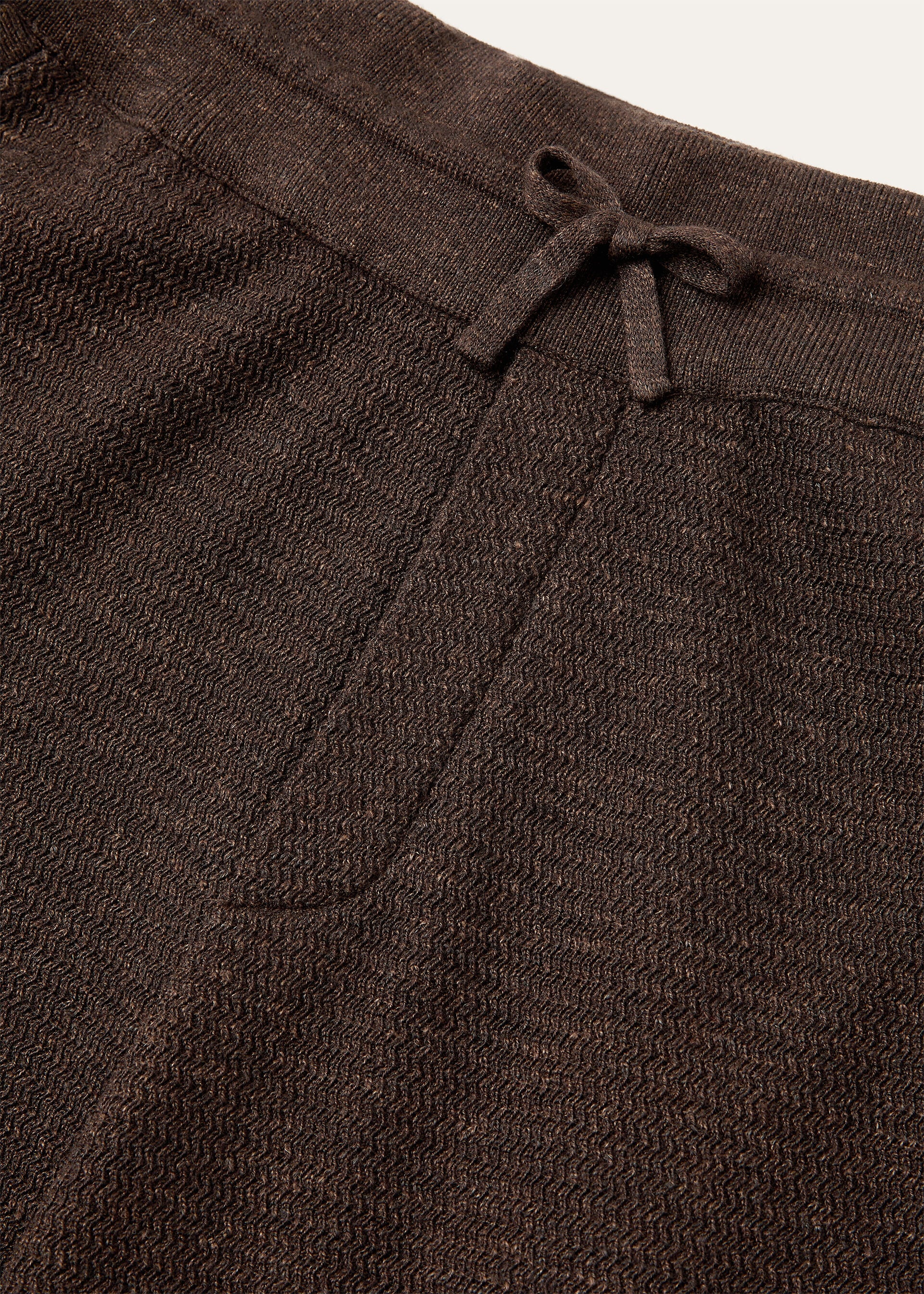 GOKARNA PANTS WOOL SILK LINEN WAVE