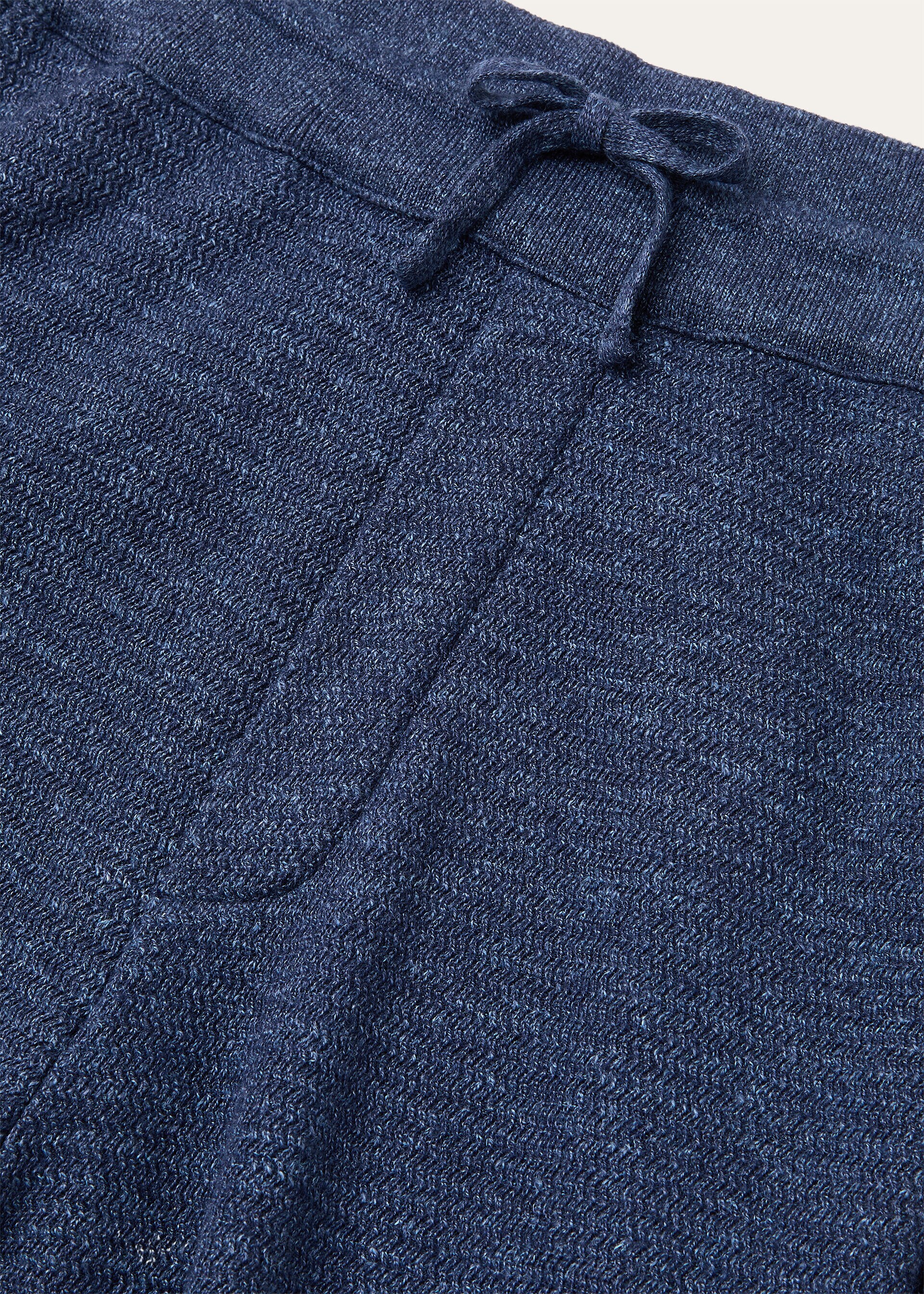 GOKARNA PANTS WOOL SILK LINEN WAVE