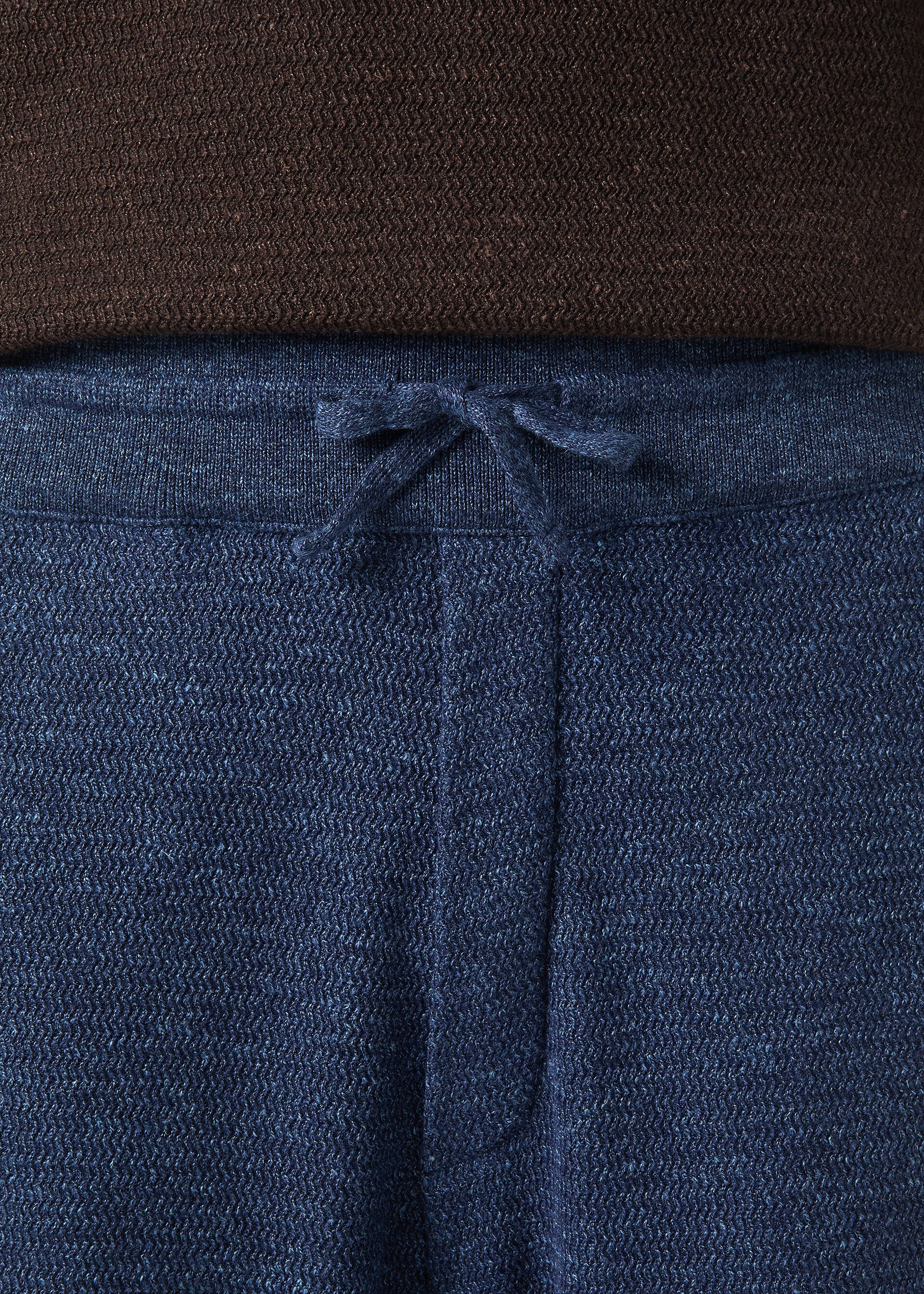 GOKARNA PANTS WOOL SILK LINEN WAVE