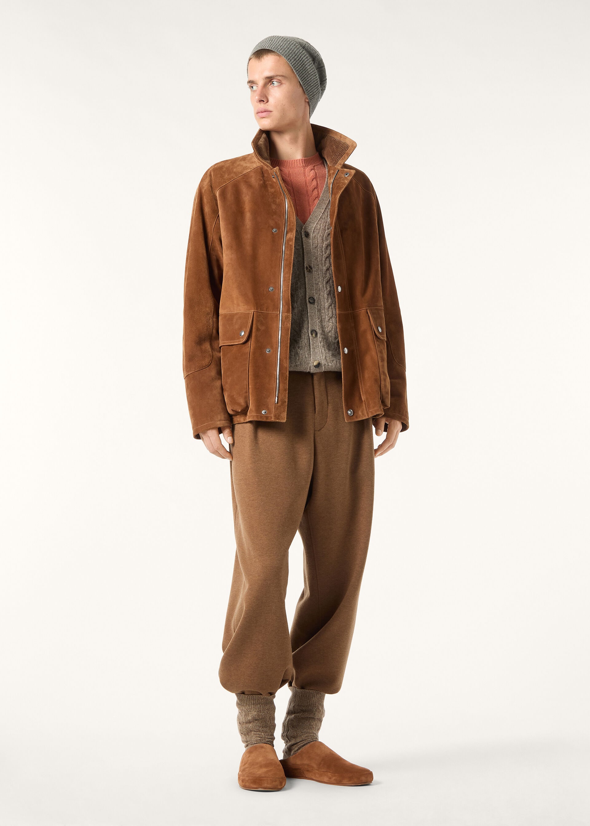 DEACON BLOUSON PORTOBELLO SUEDE