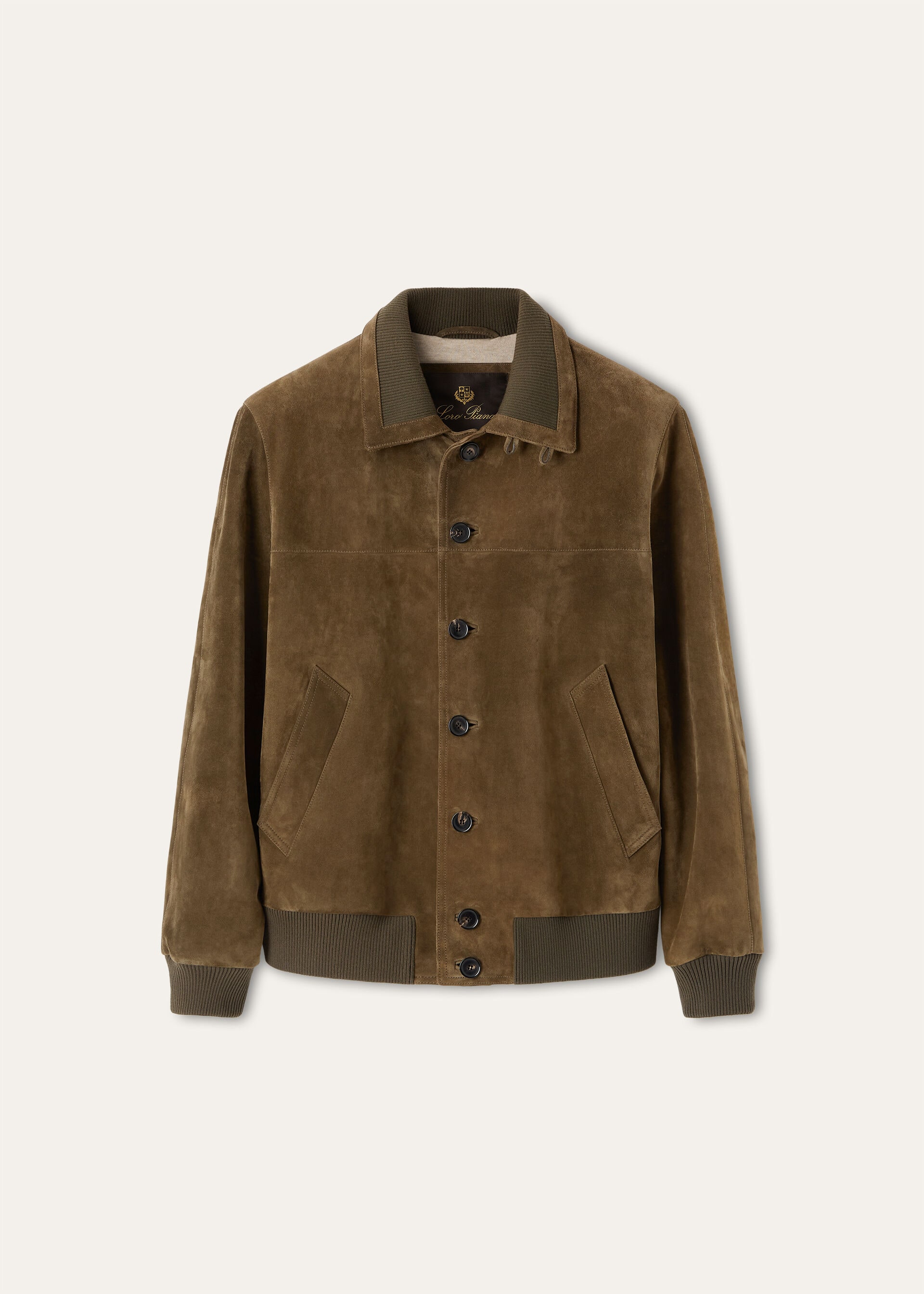 MAREMMA BOMBER PORTOBELLO SUEDE