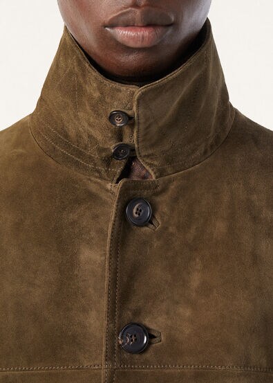 MAREMMA BOMBER PORTOBELLO SUEDE