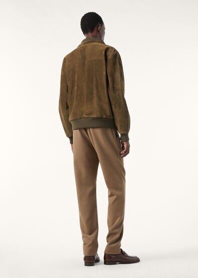 MAREMMA BOMBER PORTOBELLO SUEDE