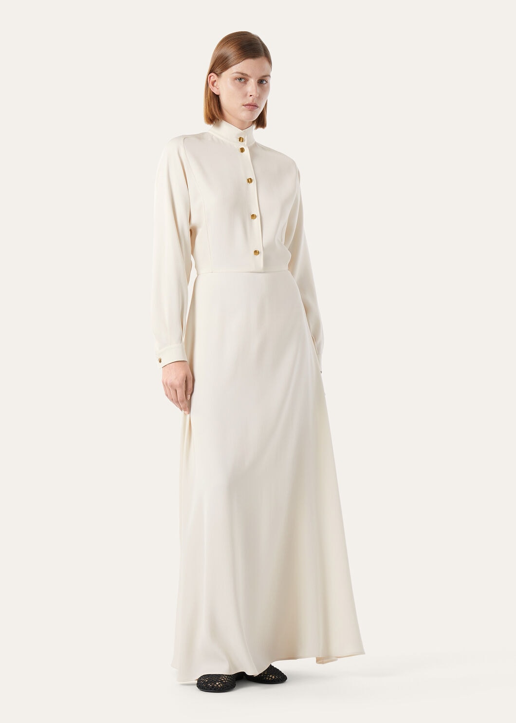 AIRY DRESS CADY CREPE M.E.