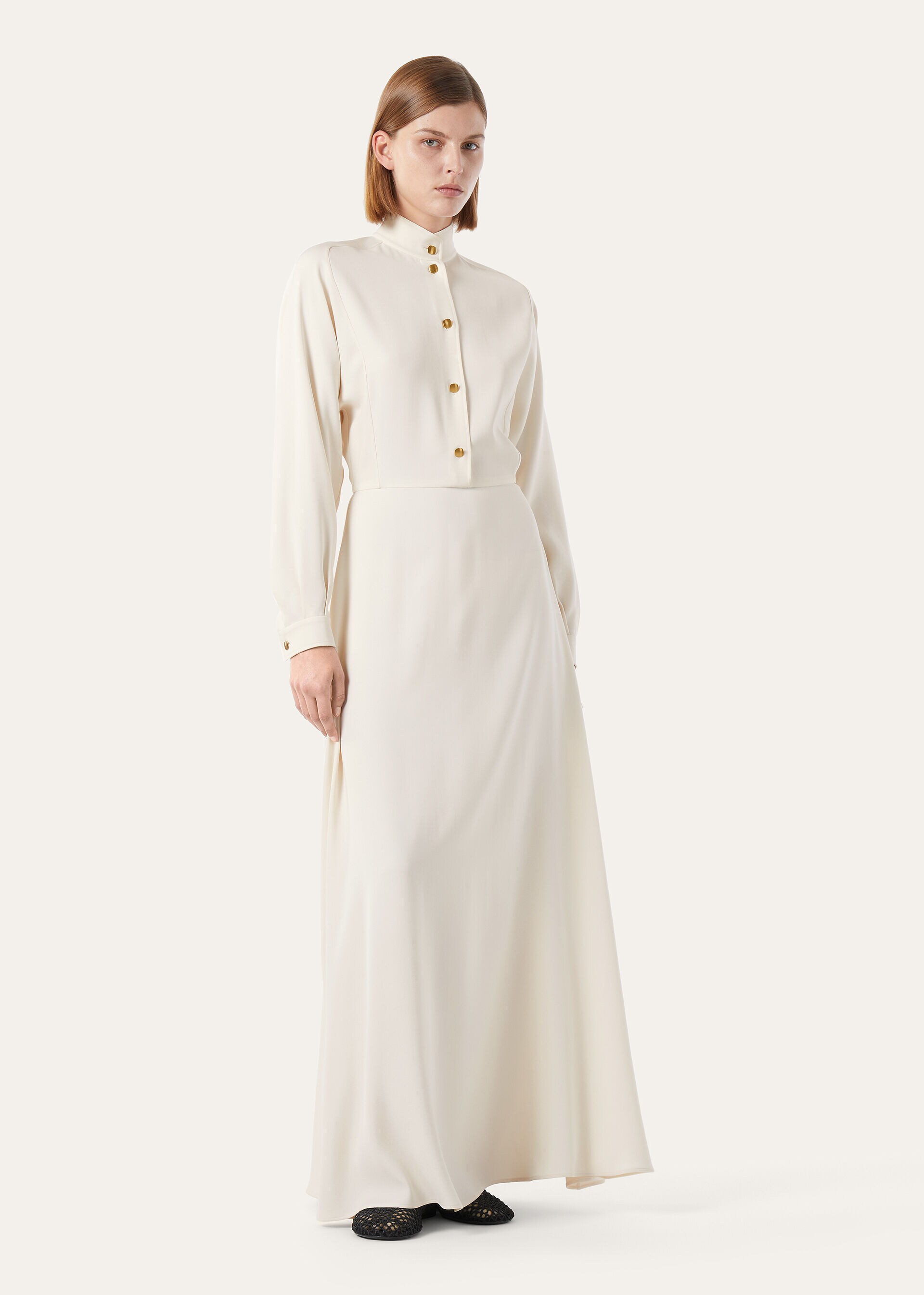 AIRY DRESS CADY CREPE M.E.