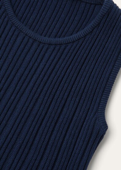 BATEAU DRESS COTTON SILK GG 14