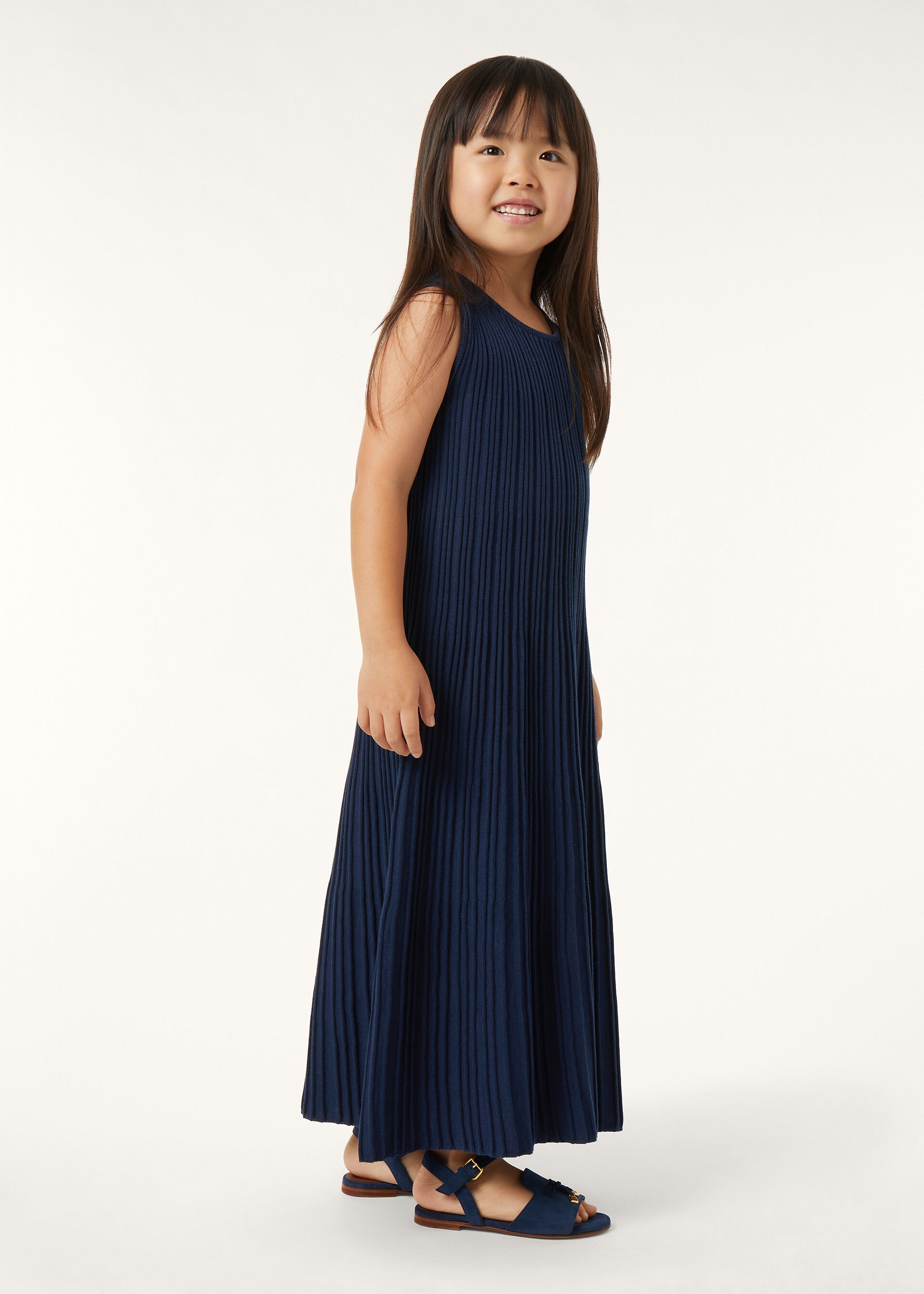 BATEAU DRESS COTTON SILK GG 14