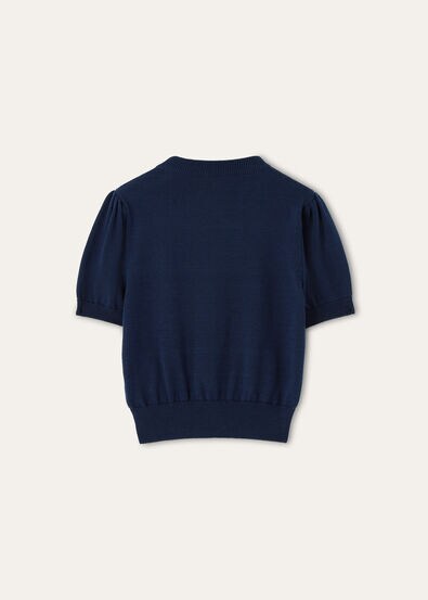 BATEAU CREWNECK SWEATER COTTON SILK GG 14