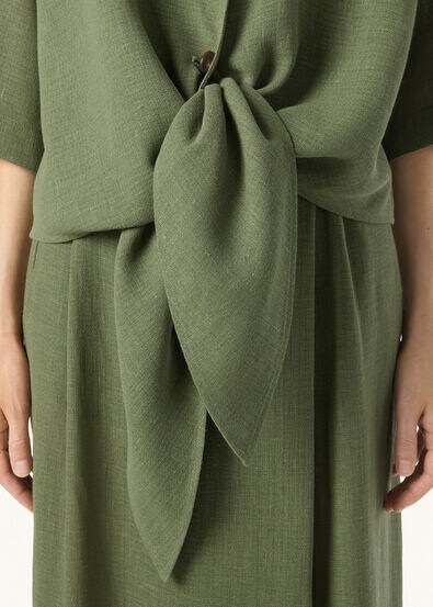 SIMONETTA SHIRT LIGHT LINEN CREPE