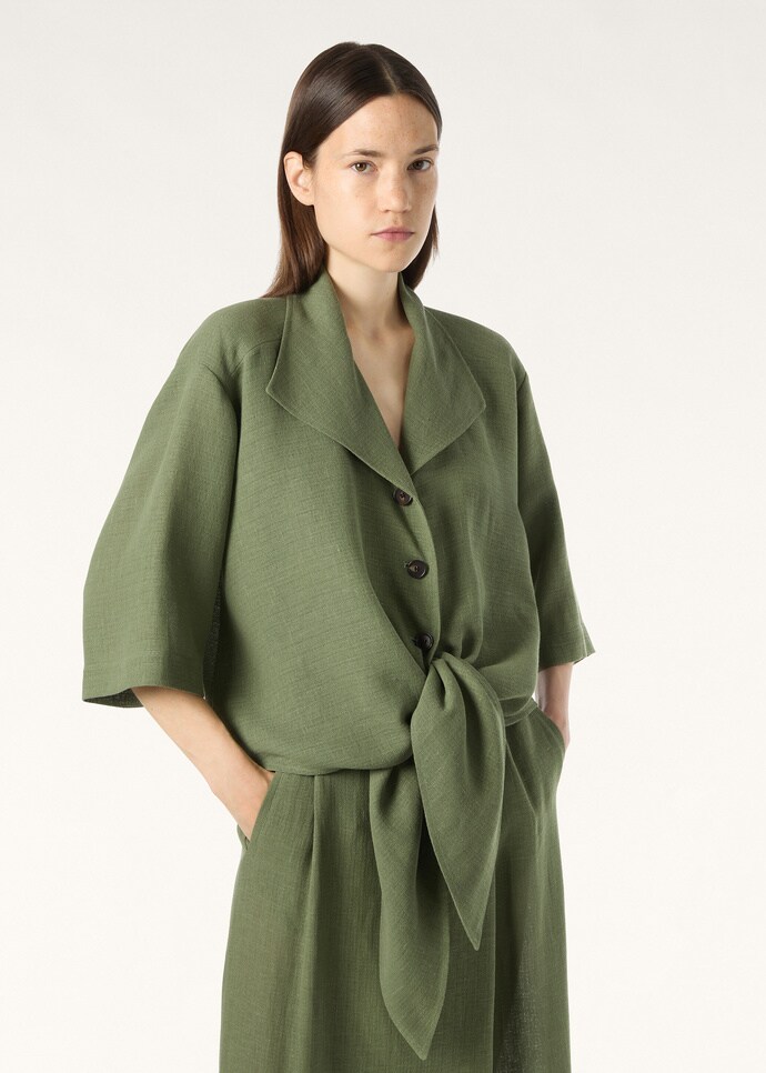 SIMONETTA SHIRT LIGHT LINEN CREPE_FAQ6997_51IT_3