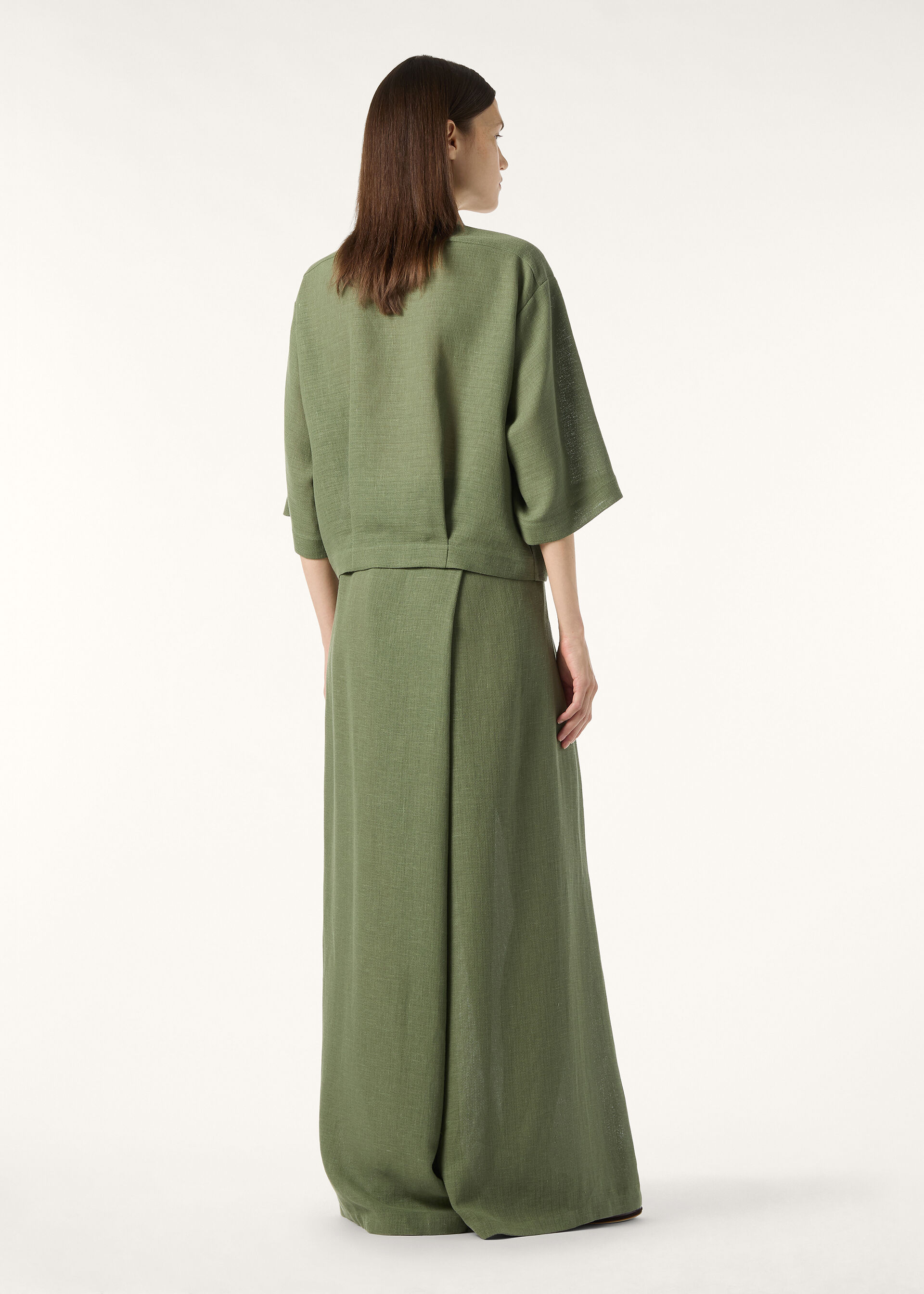 SIMONETTA SHIRT LIGHT LINEN CREPE