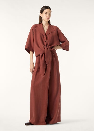 SIMONETTA SHIRT LIGHT LINEN CREPE