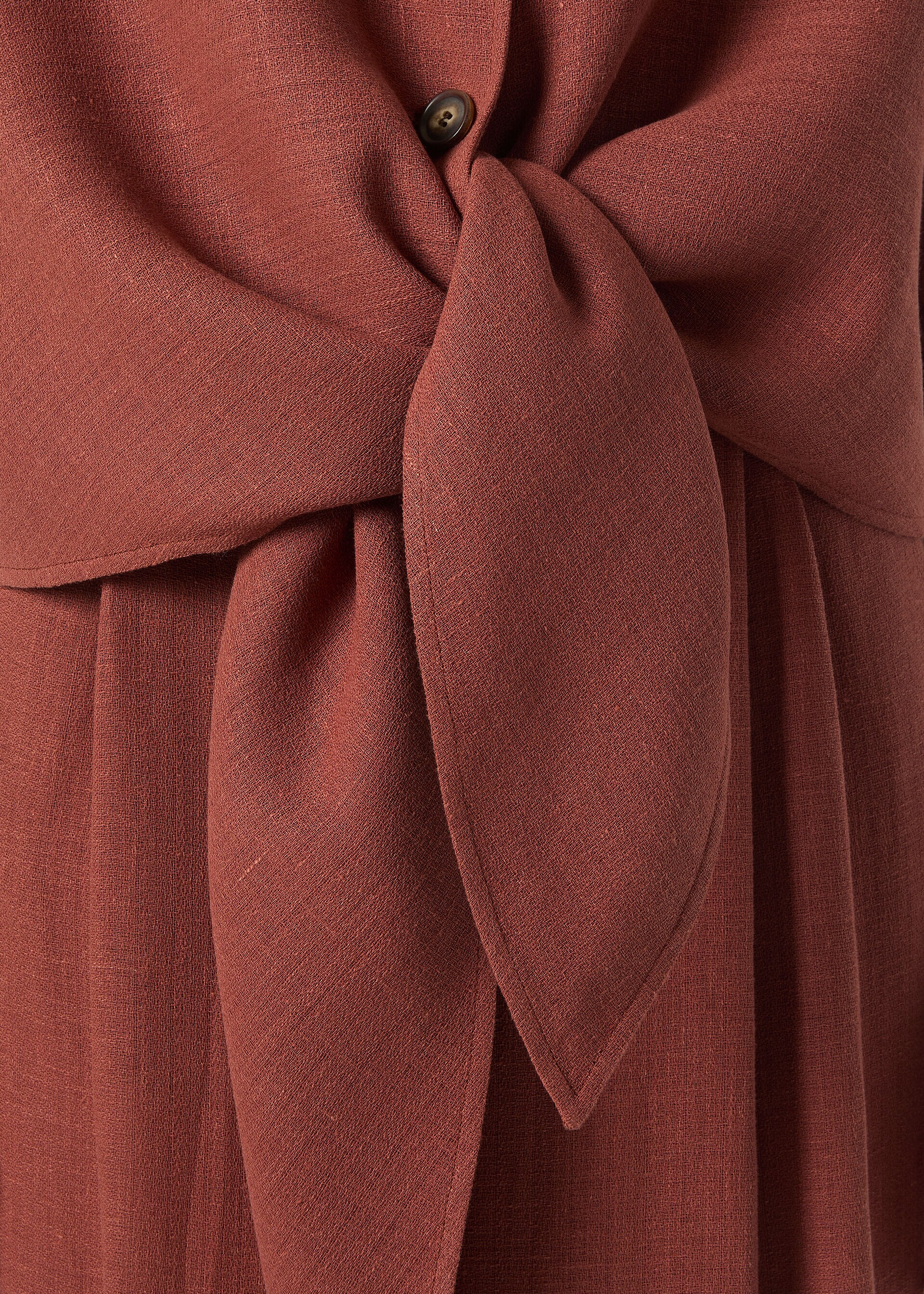 SIMONETTA SHIRT LIGHT LINEN CREPE