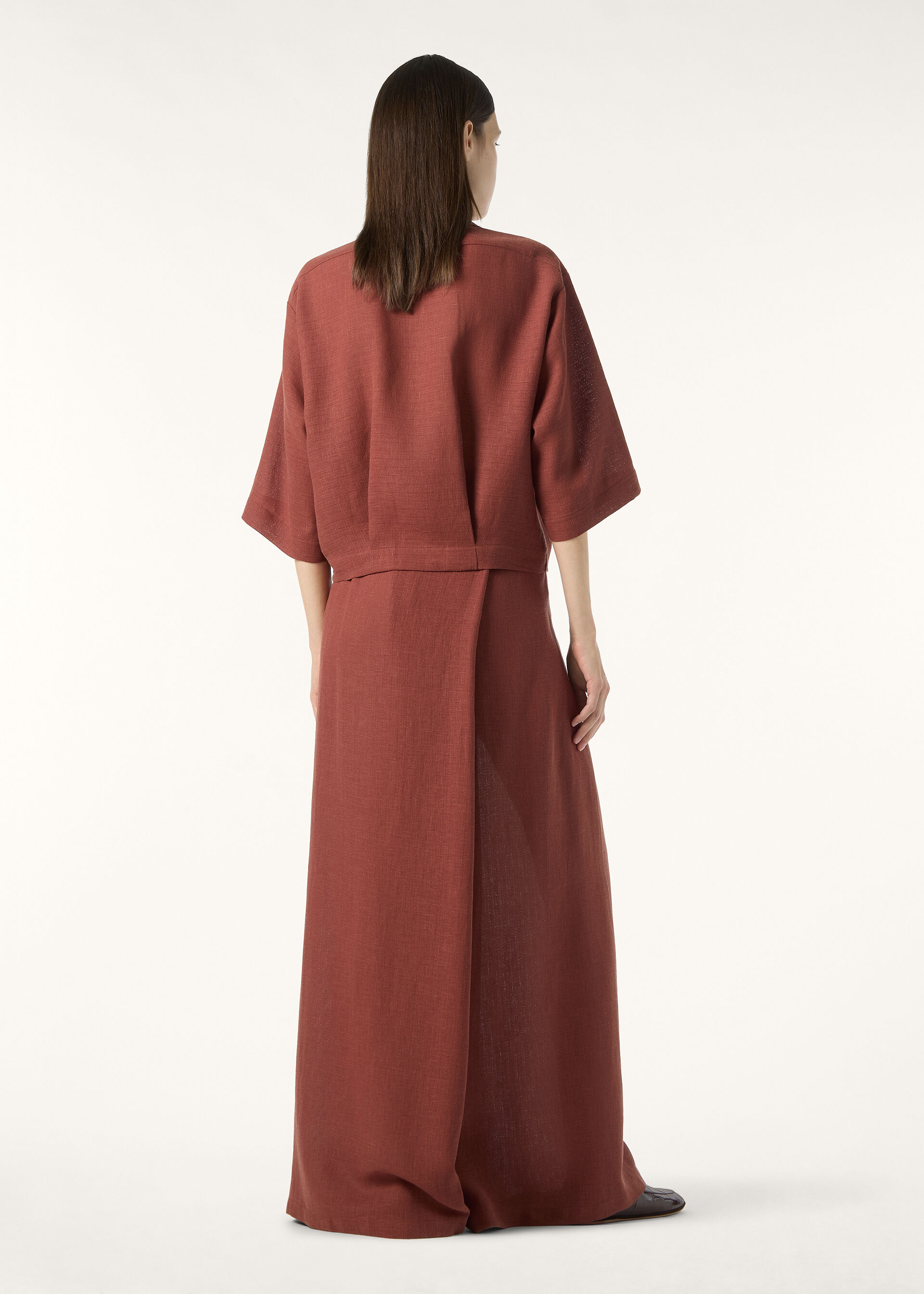 SIMONETTA SHIRT LIGHT LINEN CREPE