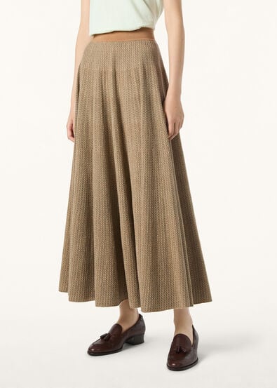 MAGNOLIA SKIRT SILK CASH COTTON GG 14