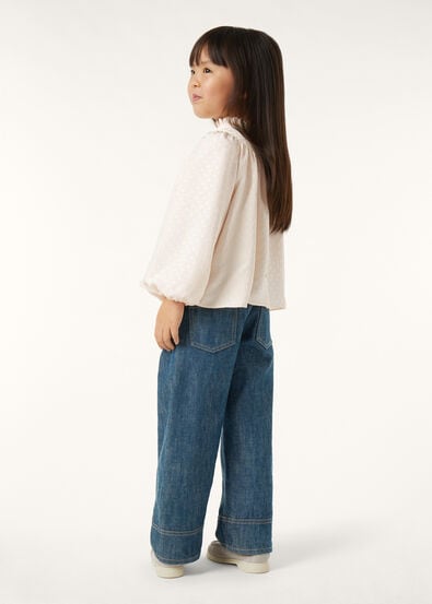 JAQUELINE SHIRT SILK FLOWER JACQUARD