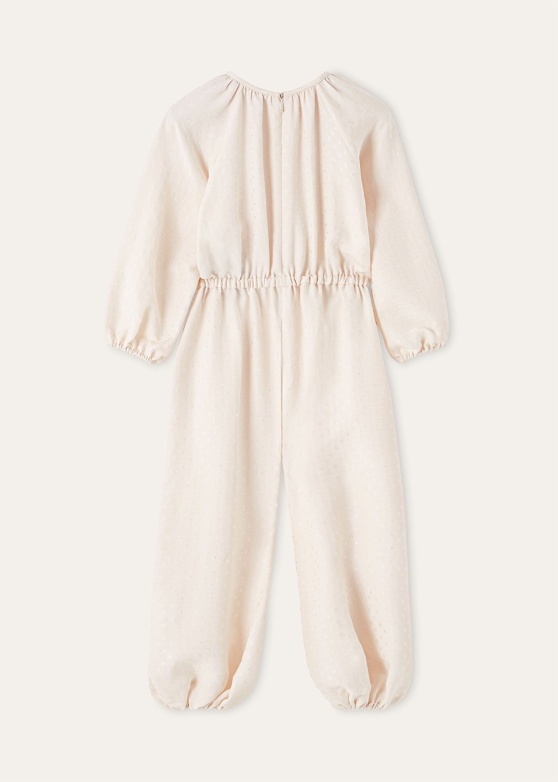 VIVIANA JUMPSUIT SILK FLOWER JACQUARD