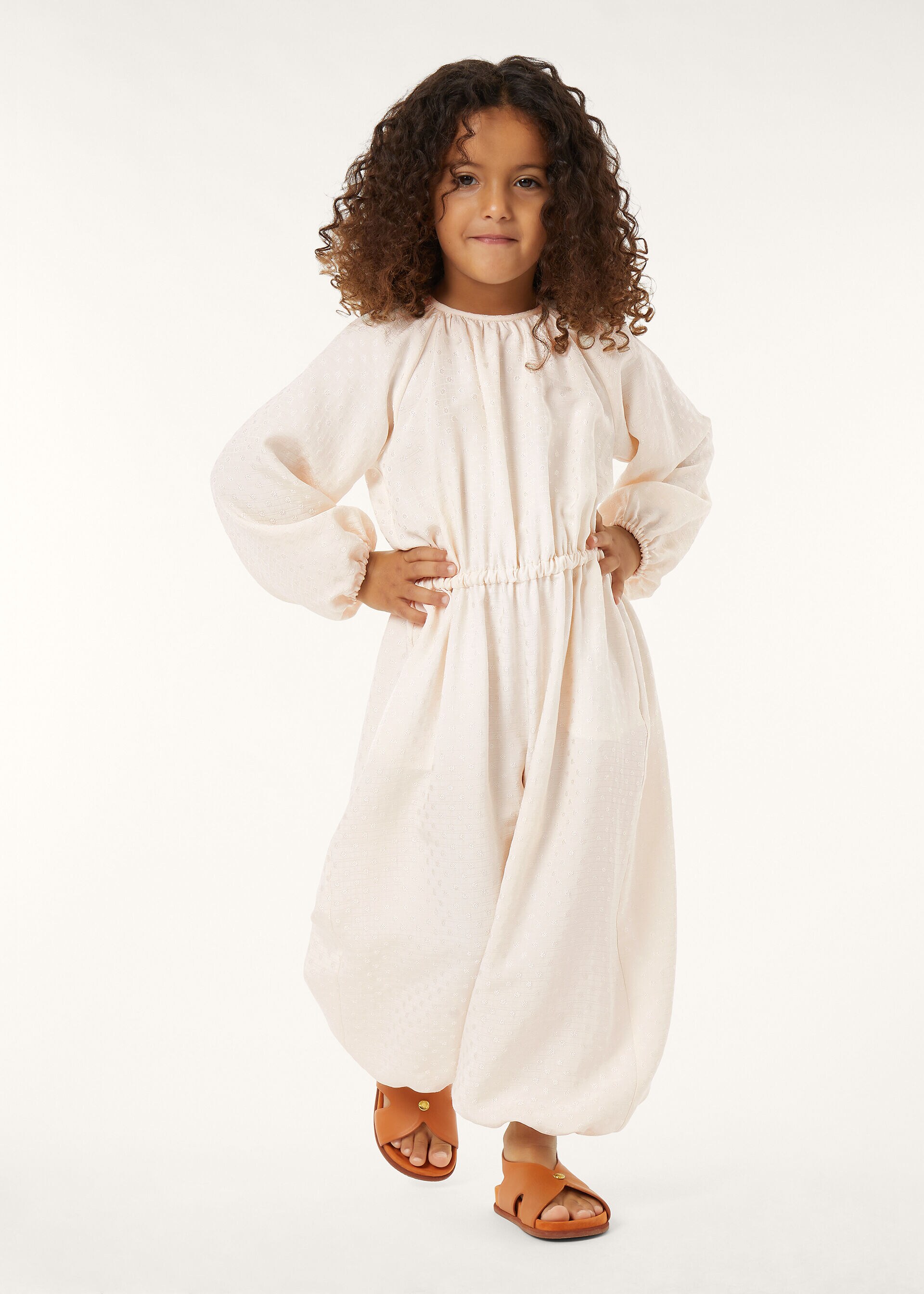 VIVIANA JUMPSUIT SILK FLOWER JACQUARD