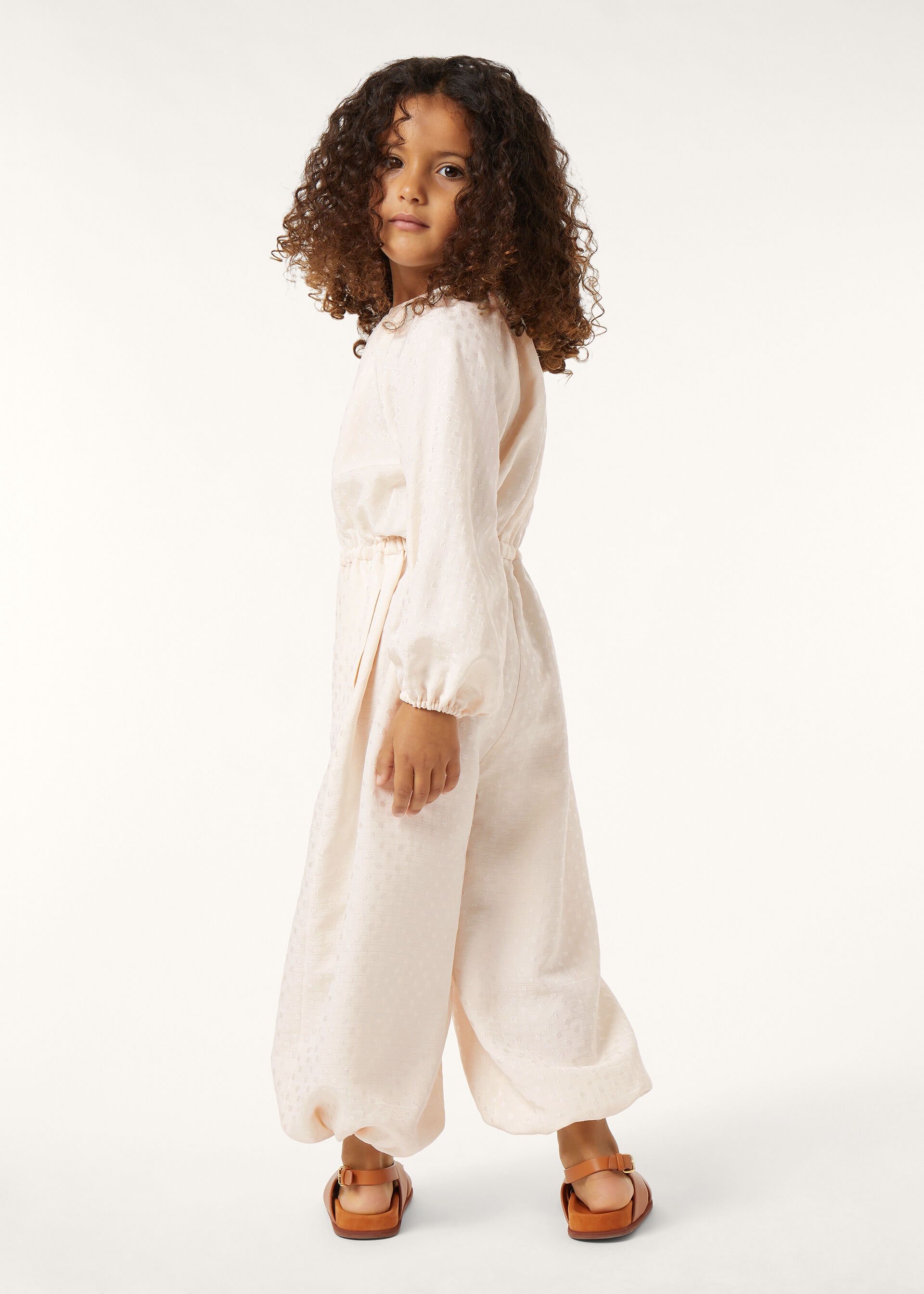 VIVIANA JUMPSUIT SILK FLOWER JACQUARD