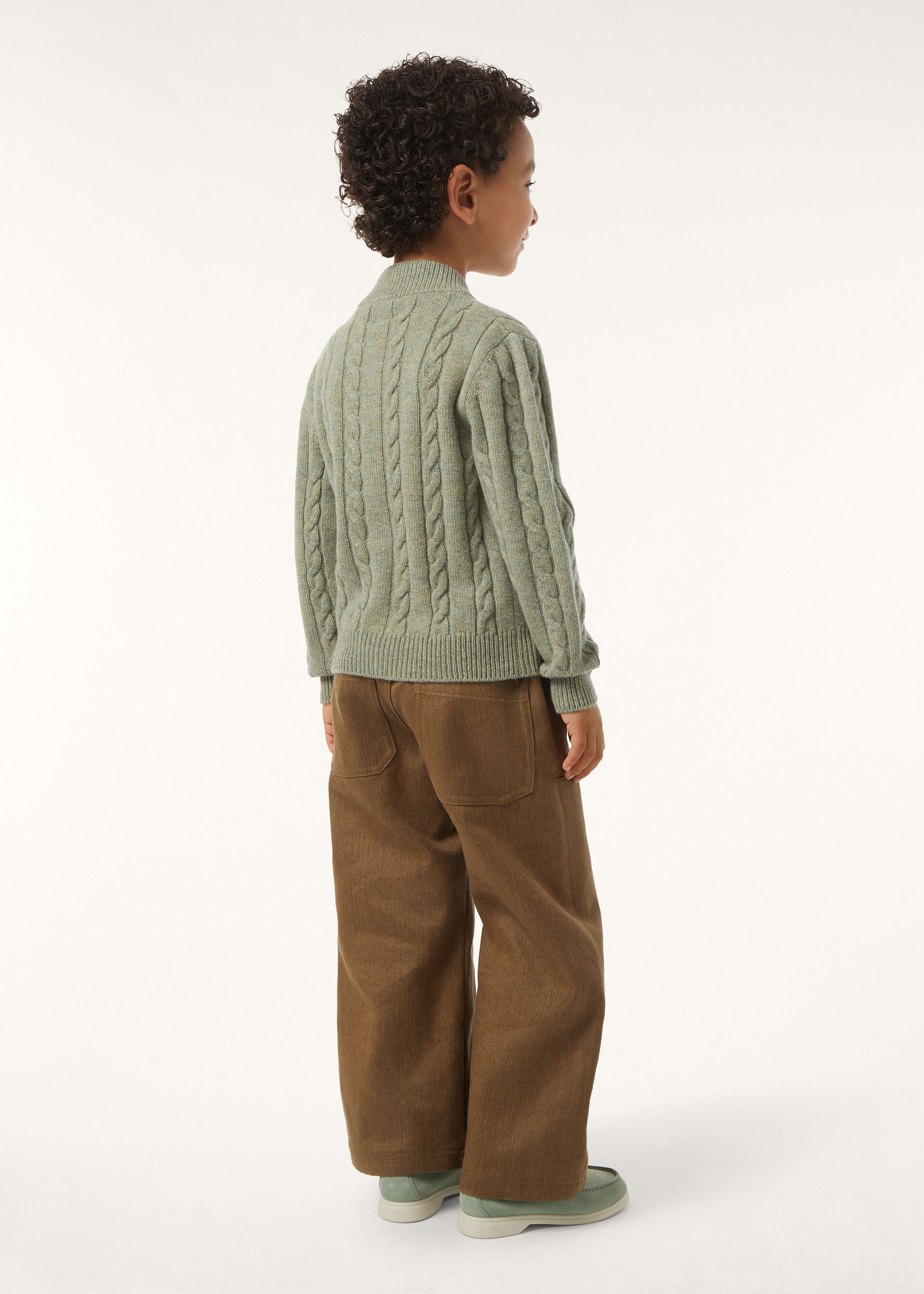 CEDAR KID BOMBER SWEATER CASH GG 7