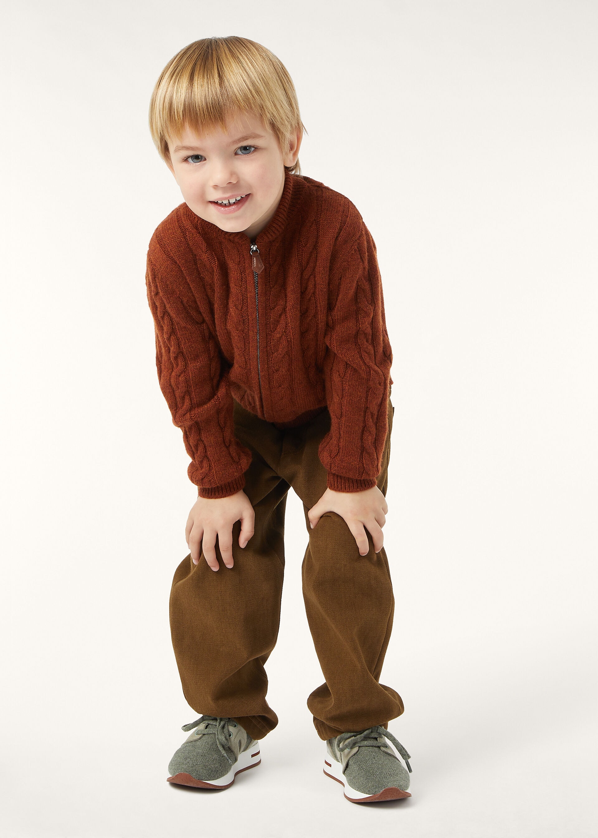 CEDAR KID BOMBER SWEATER CASH GG 7
