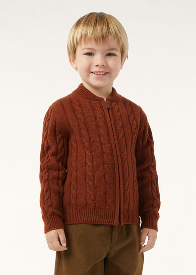 CEDAR KID BOMBER SWEATER CASH GG 7
