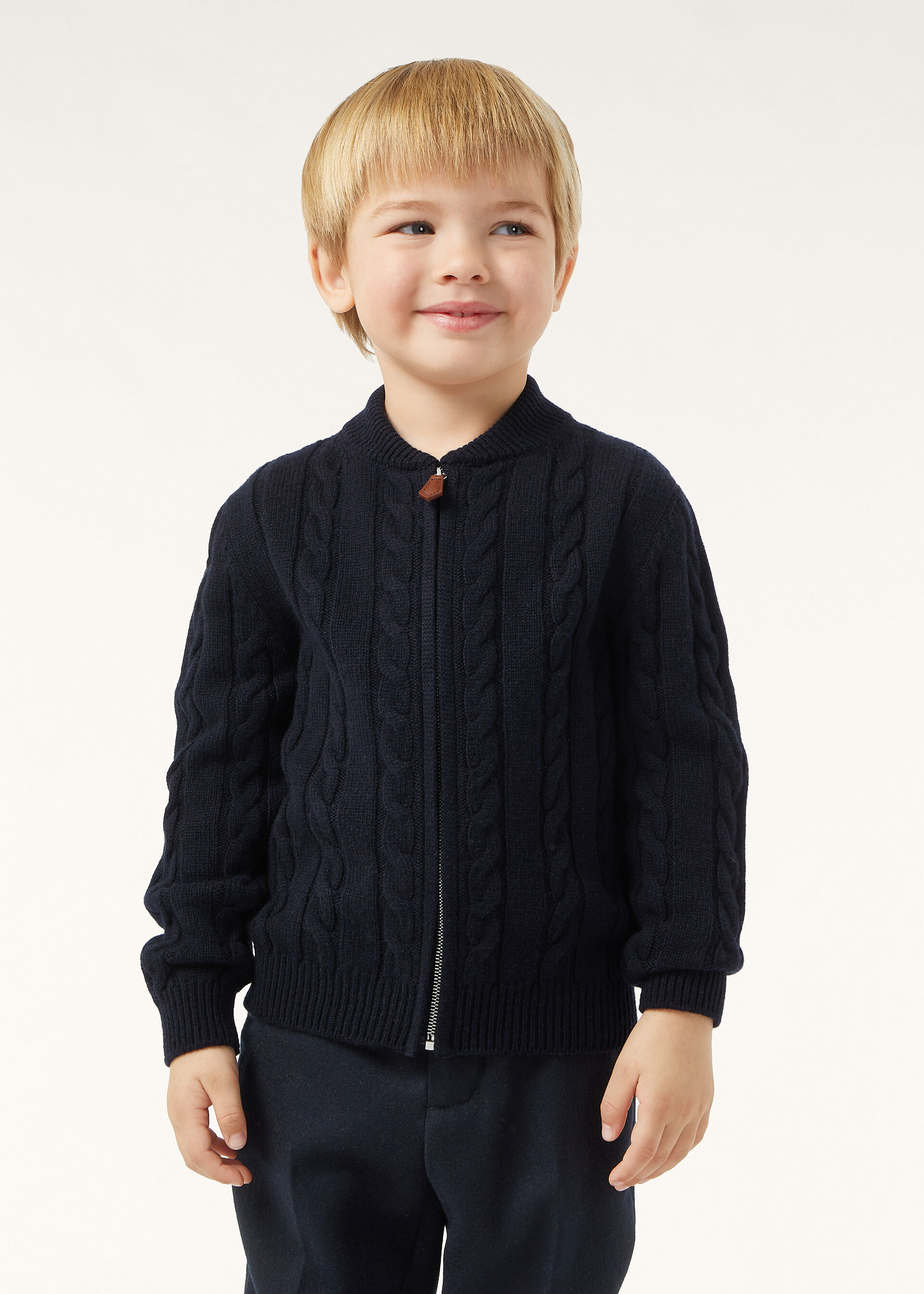 CEDAR KID BOMBER SWEATER CASH GG 7