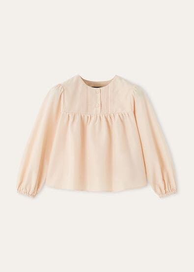 RILEY SHIRT COTTON SILK FLOWER JACQUARD