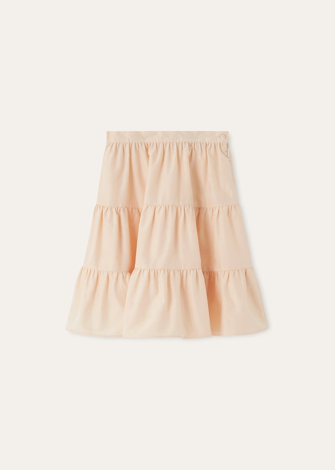 POSIE SKIRT COTTON SILK FLOWER JACQUARD_FAQ7120_30LW_4