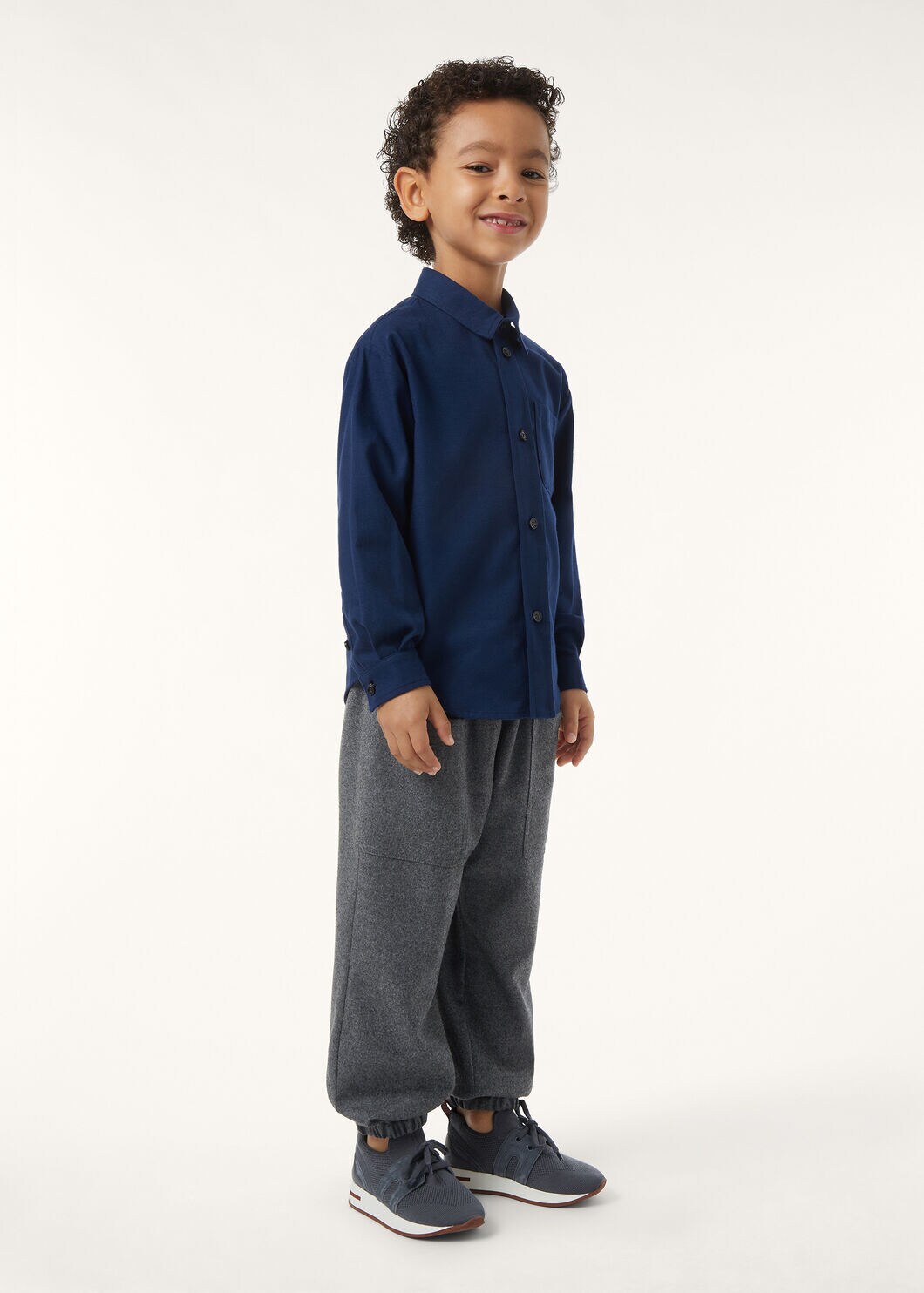 TODI PANTS WOOL CASH FLANNEL