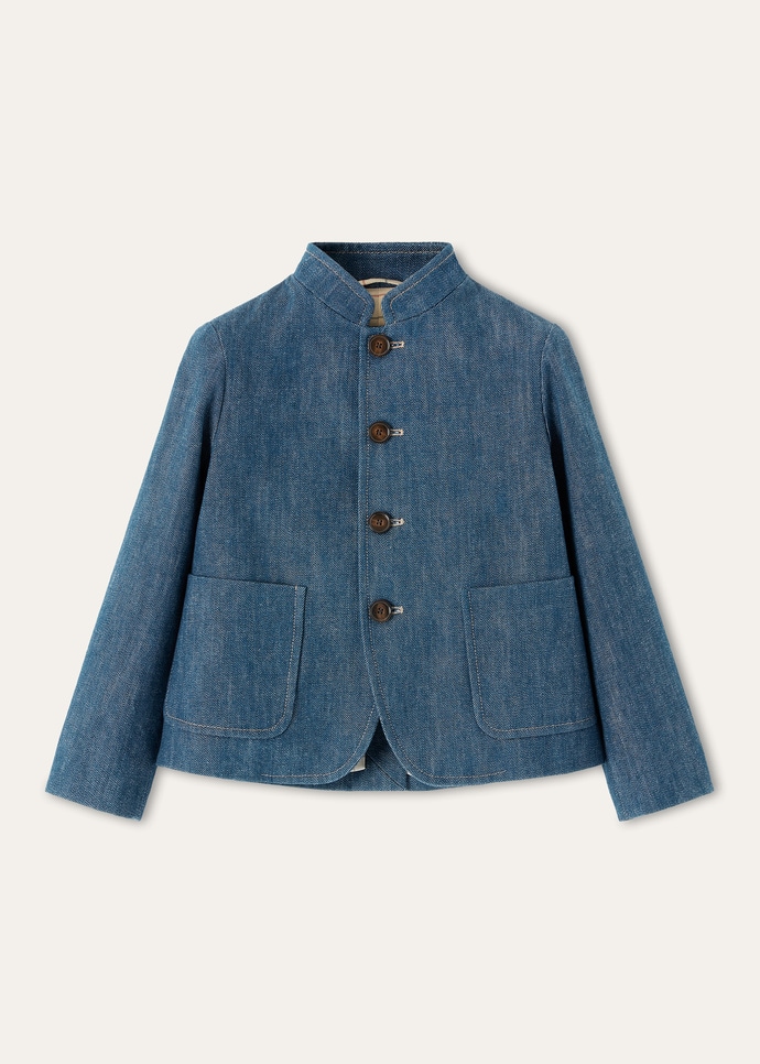 SPAGNA KID SB JACKET AUSTIN DENIM_FAQ7127_W1FJ_7