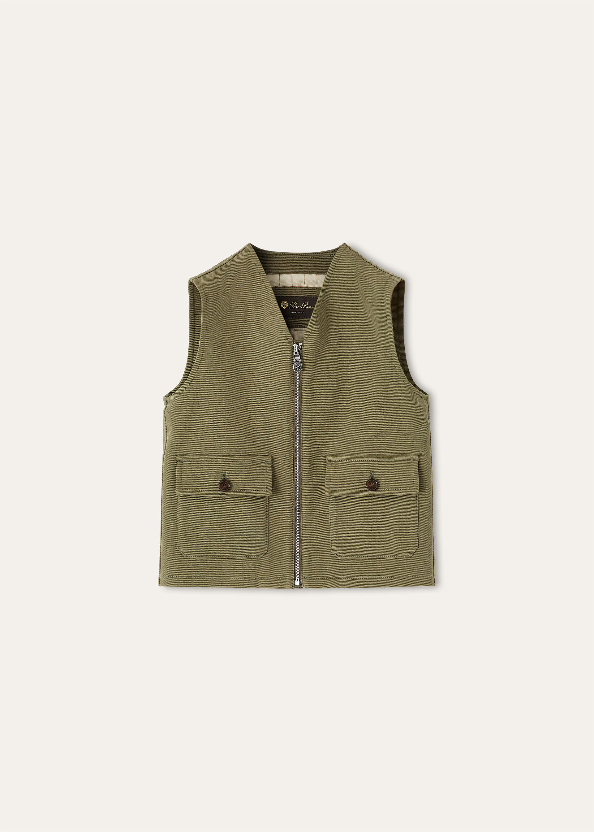 CLAUDE VEST NEW LIGHT DENIM STRETCH