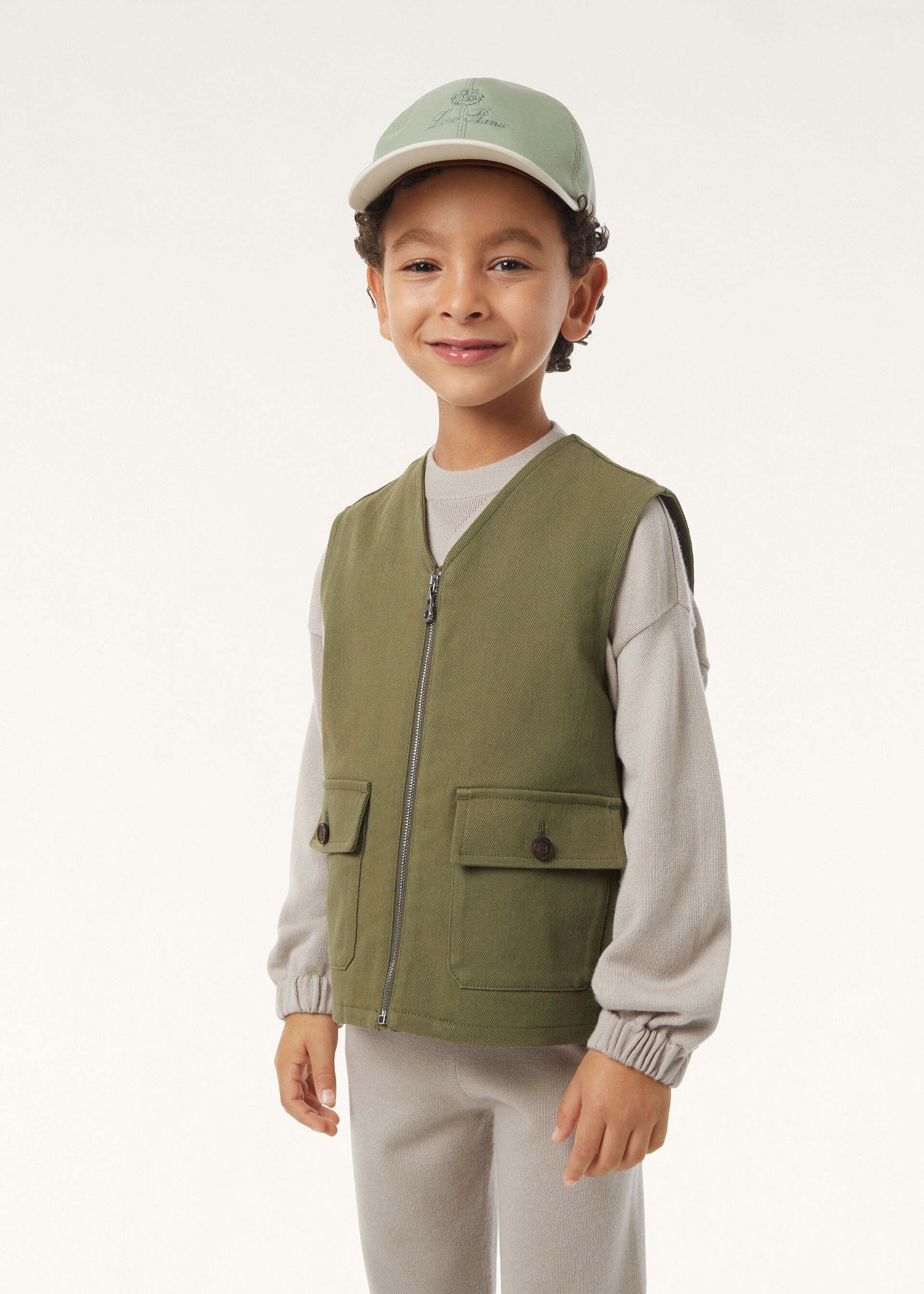 CLAUDE VEST NEW LIGHT DENIM STRETCH