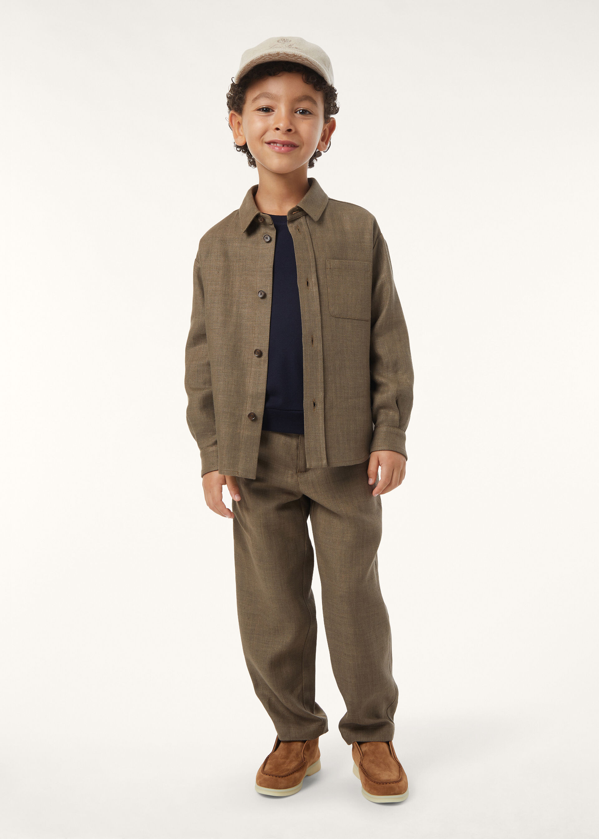 WADE SHIRT STRUCTURED LINEN WOOL