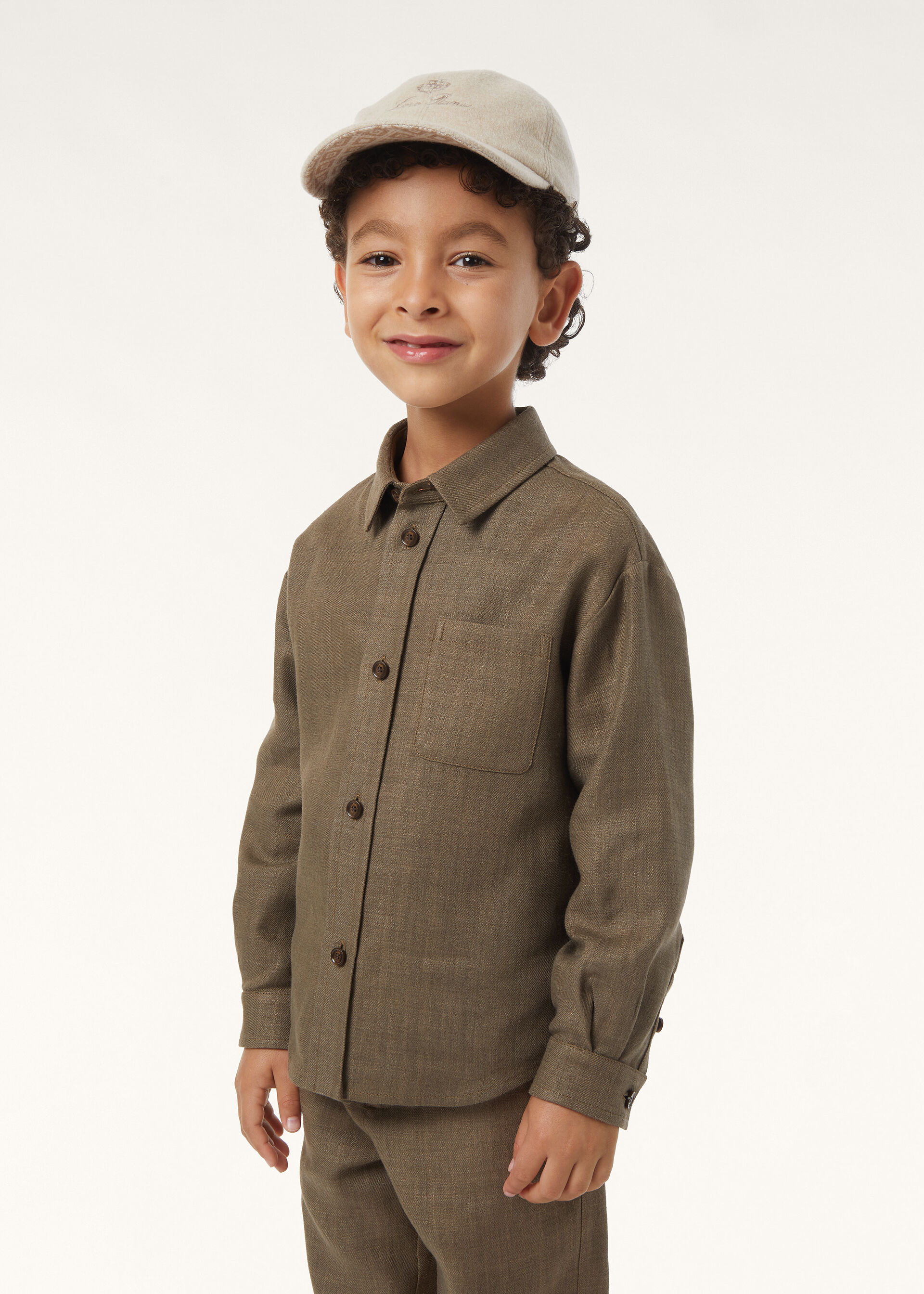 WADE SHIRT STRUCTURED LINEN WOOL