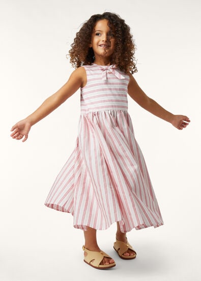 GIOVANNA DRESS COTTON VINTAGE STRIPES