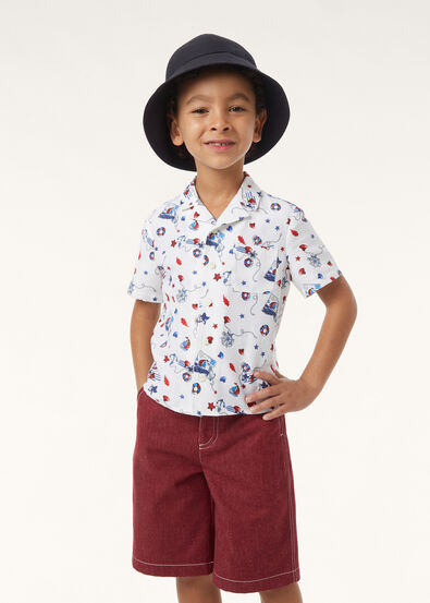 REED SHIRT POSTCARD FROM THE SEA