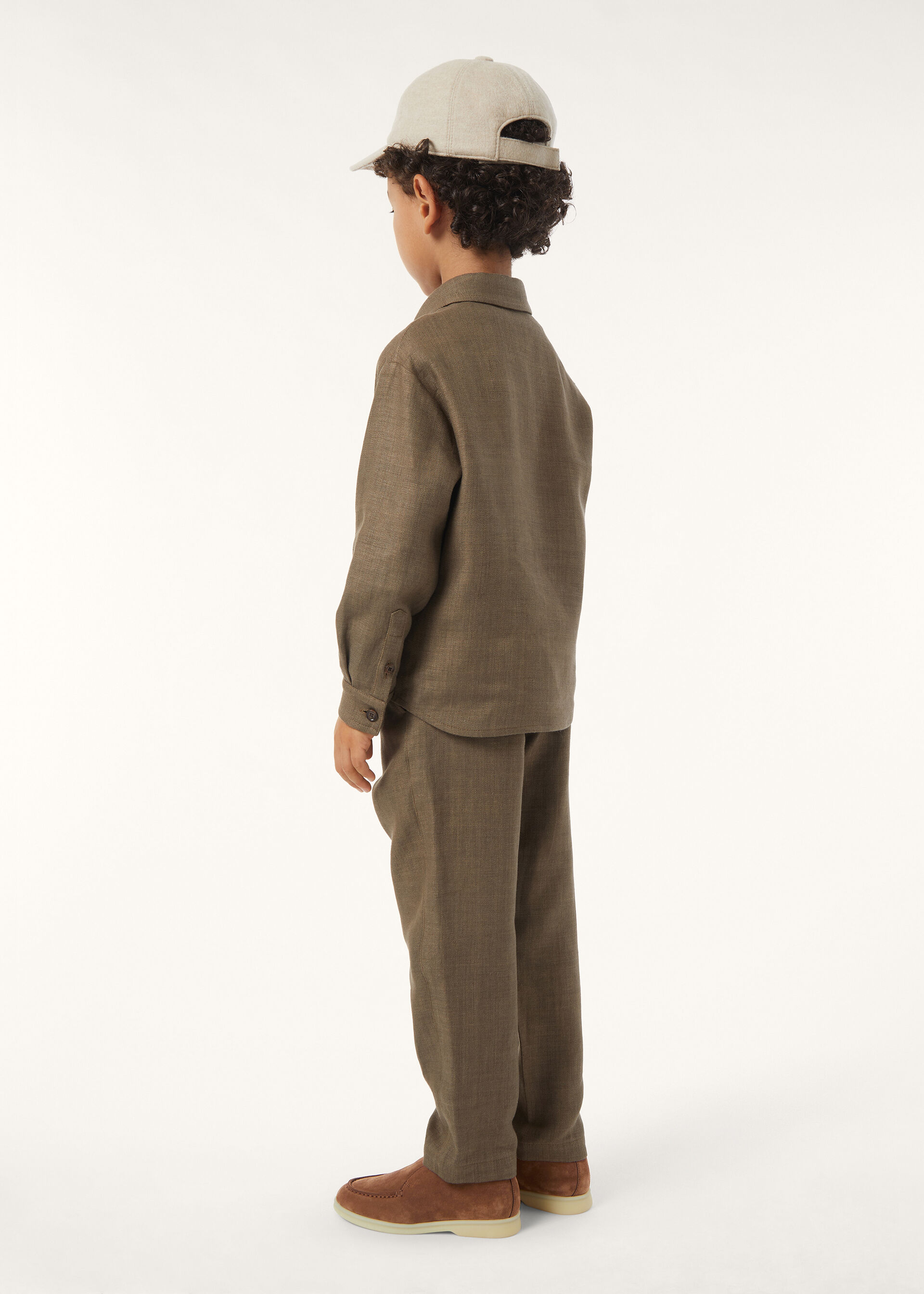 SHUN PANTS STRUCTURED LINEN WOOL