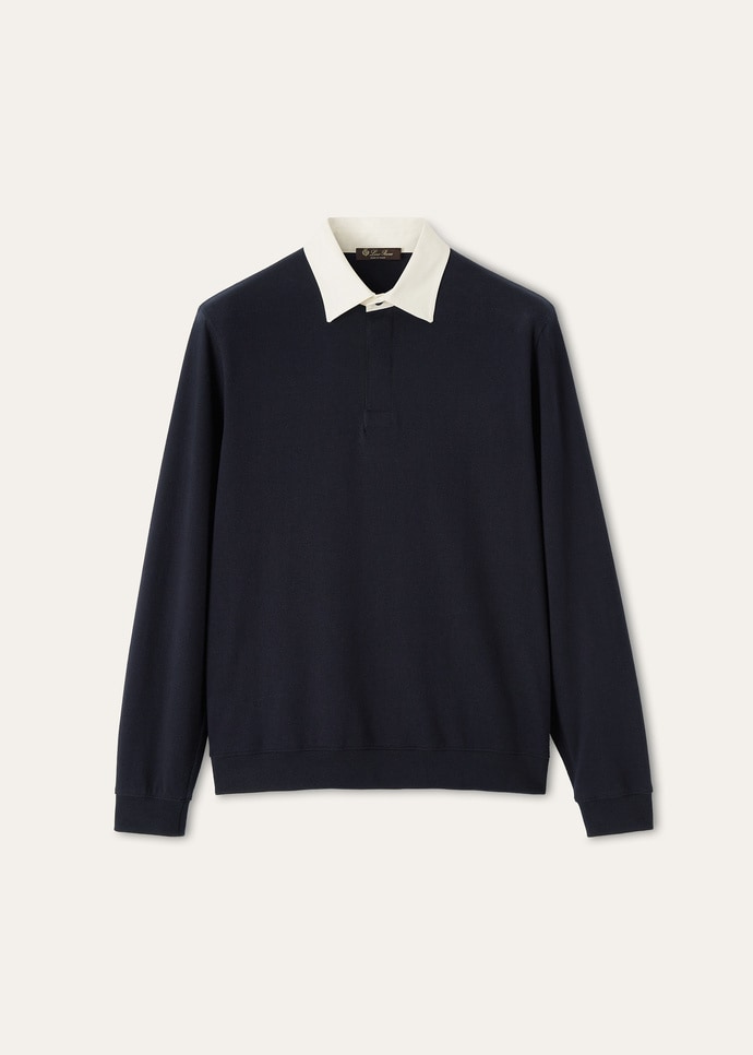 LUGGER POLO SWEATSHIRT COTTON TOUCH_FAQ7262_W1JB_5