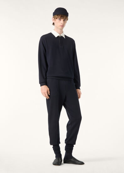 LUGGER POLO SWEATSHIRT COTTON TOUCH