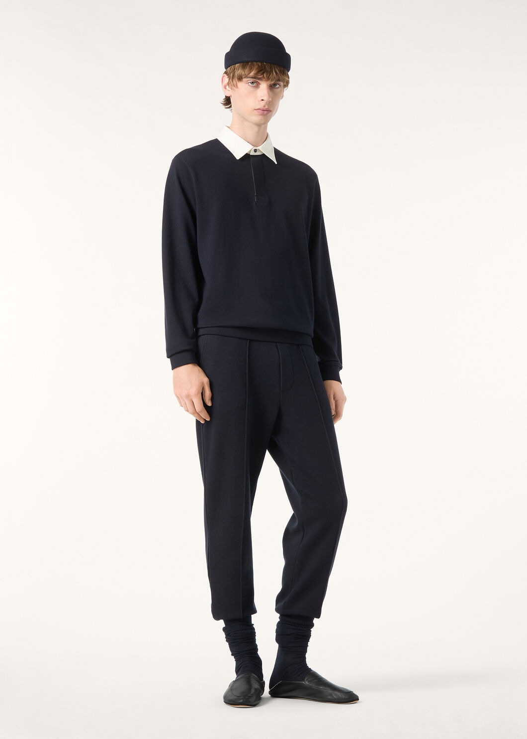 LUGGER POLO SWEATSHIRT COTTON TOUCH