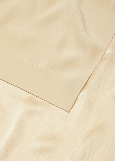 SPOLETTE JACQUARD STOLE SILK